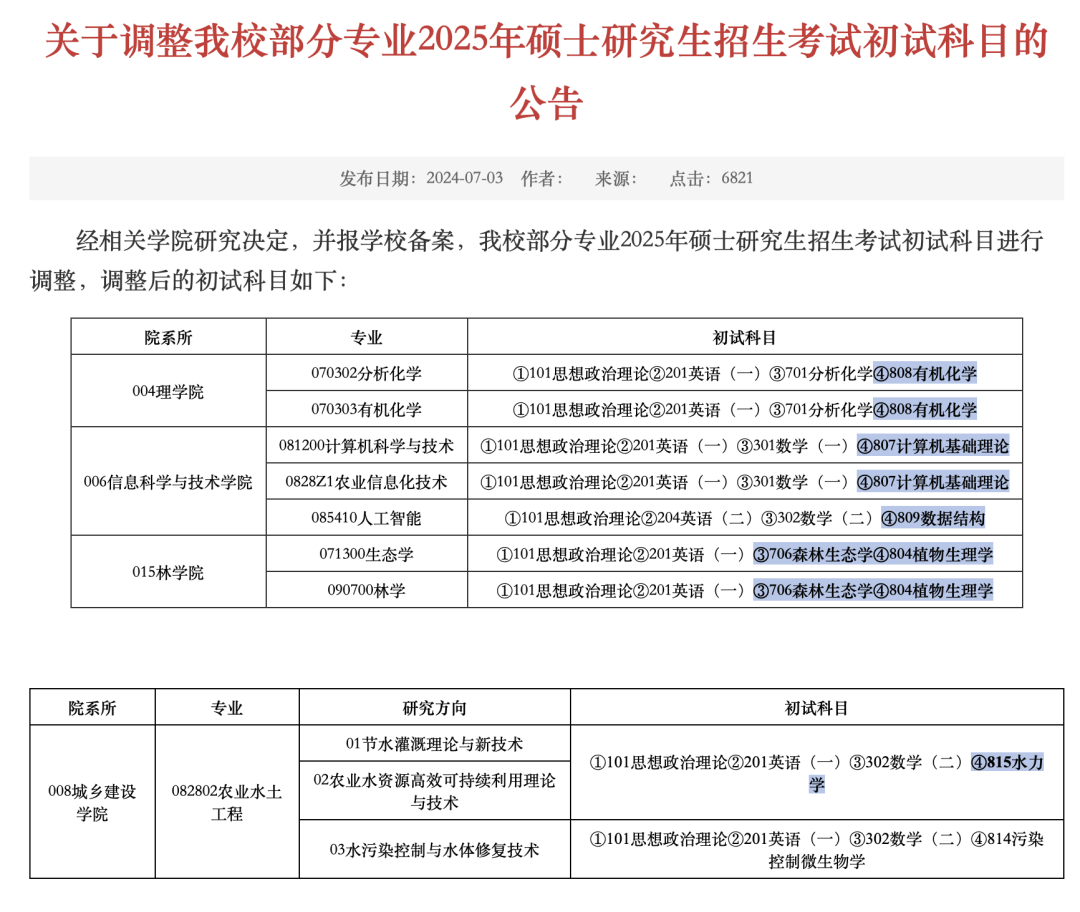 逻科斯考研：紧急通知！这所985，撤销31个专业！