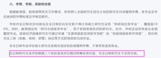 逻科斯考研：麻了！全日制研究生也不提供宿舍！