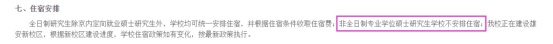 逻科斯考研：麻了！全日制研究生也不提供宿舍！